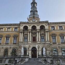 Het stadhuis van Bilbao.