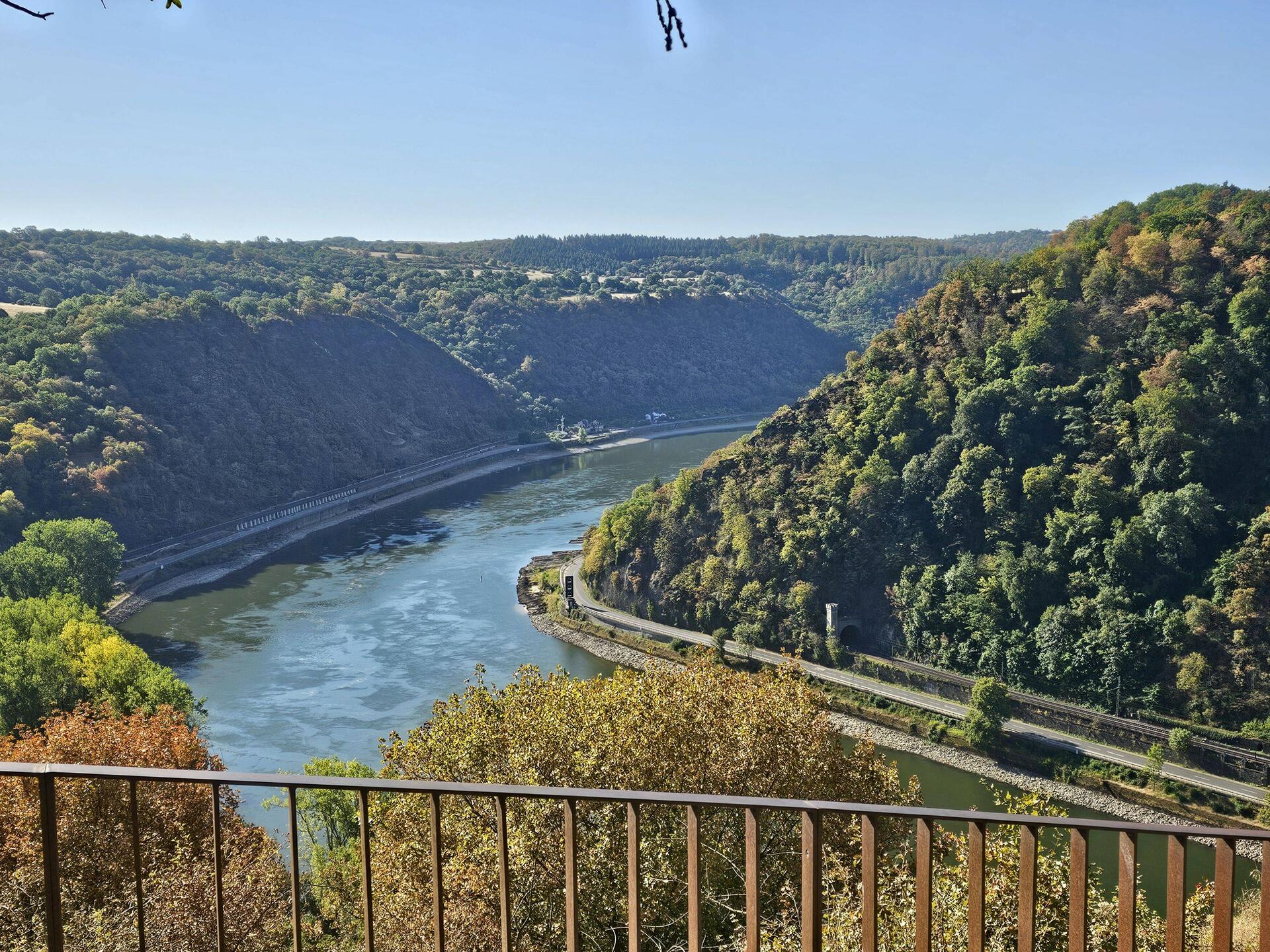 Oben auf der Loreley