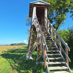 Vogelbeobachtungs Hochstand