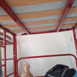 I took the bottom bunks tonight...I've been on the top one every other night