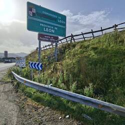 I left León region and...