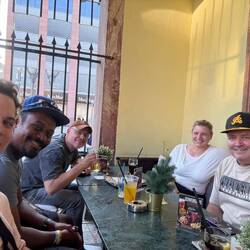 Abendessen in Frankfurt City