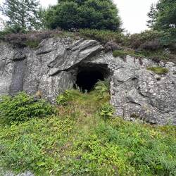 Mutige könnten auch hier trocken nächtigen...