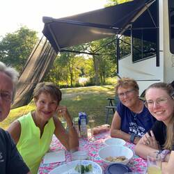 Nochmal kurzes Treffen mit Ray, Maren und "ehemalige Nachbarin" Sue Dahlmann!