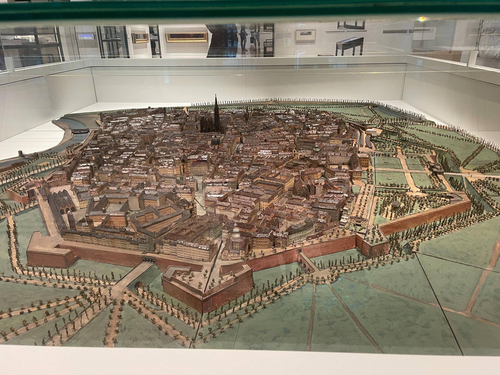 Nice visual of city from before