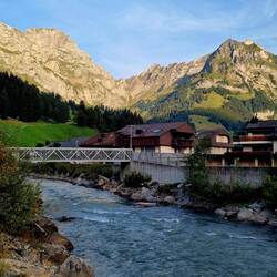 ... und ich die Morgenrunde auf die Gerschnialp!