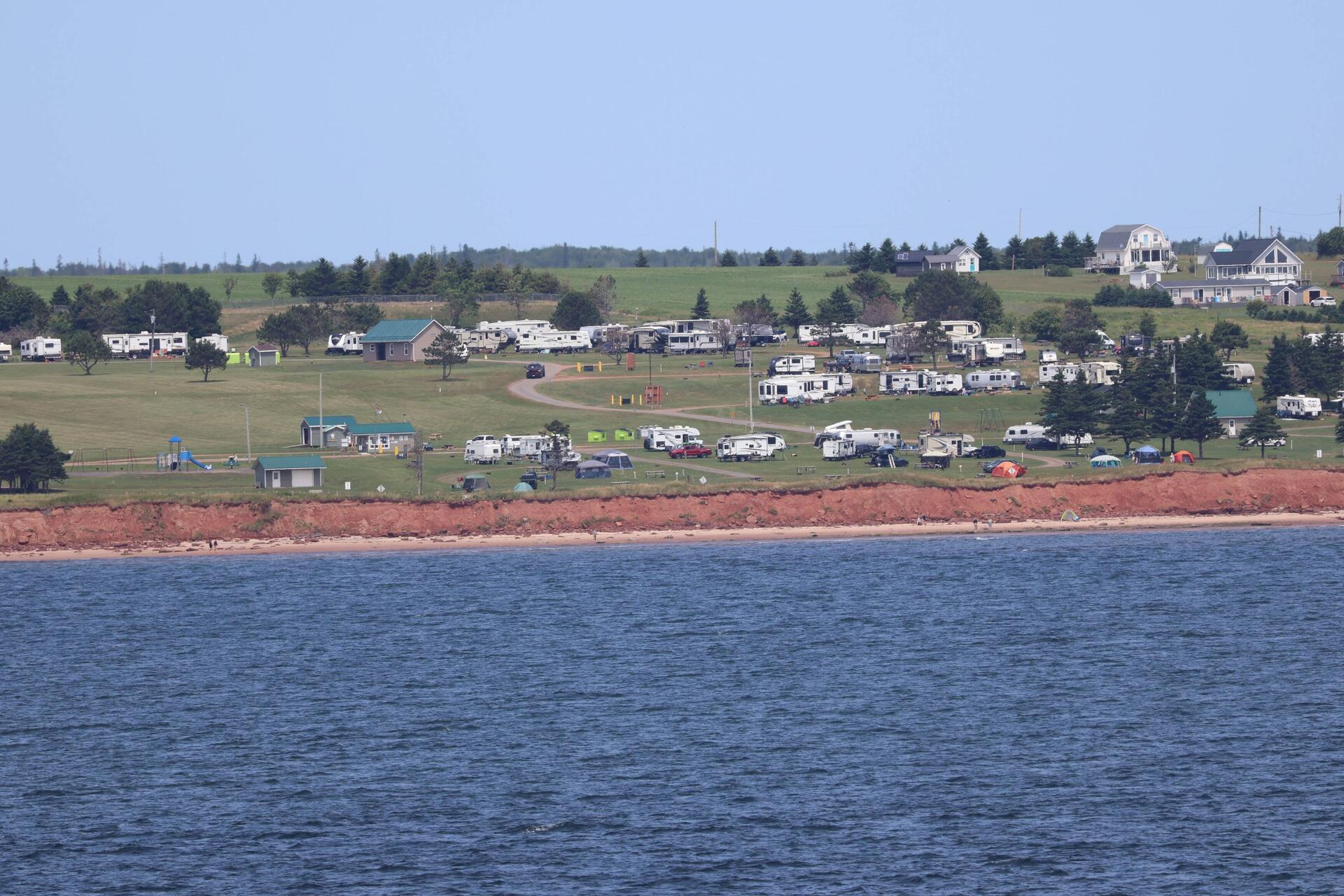 Blick auf den Red Point PP Campground