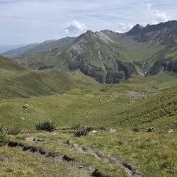 Rückblick vom Pass