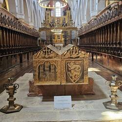 D. Alfons VIII, konge af Castilien † 1214 og Eleanor af England, dronning af Castilien † 1214