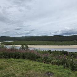 Hier mussten wir umdrehen. Wären fast zurück nach Finnland gefahren