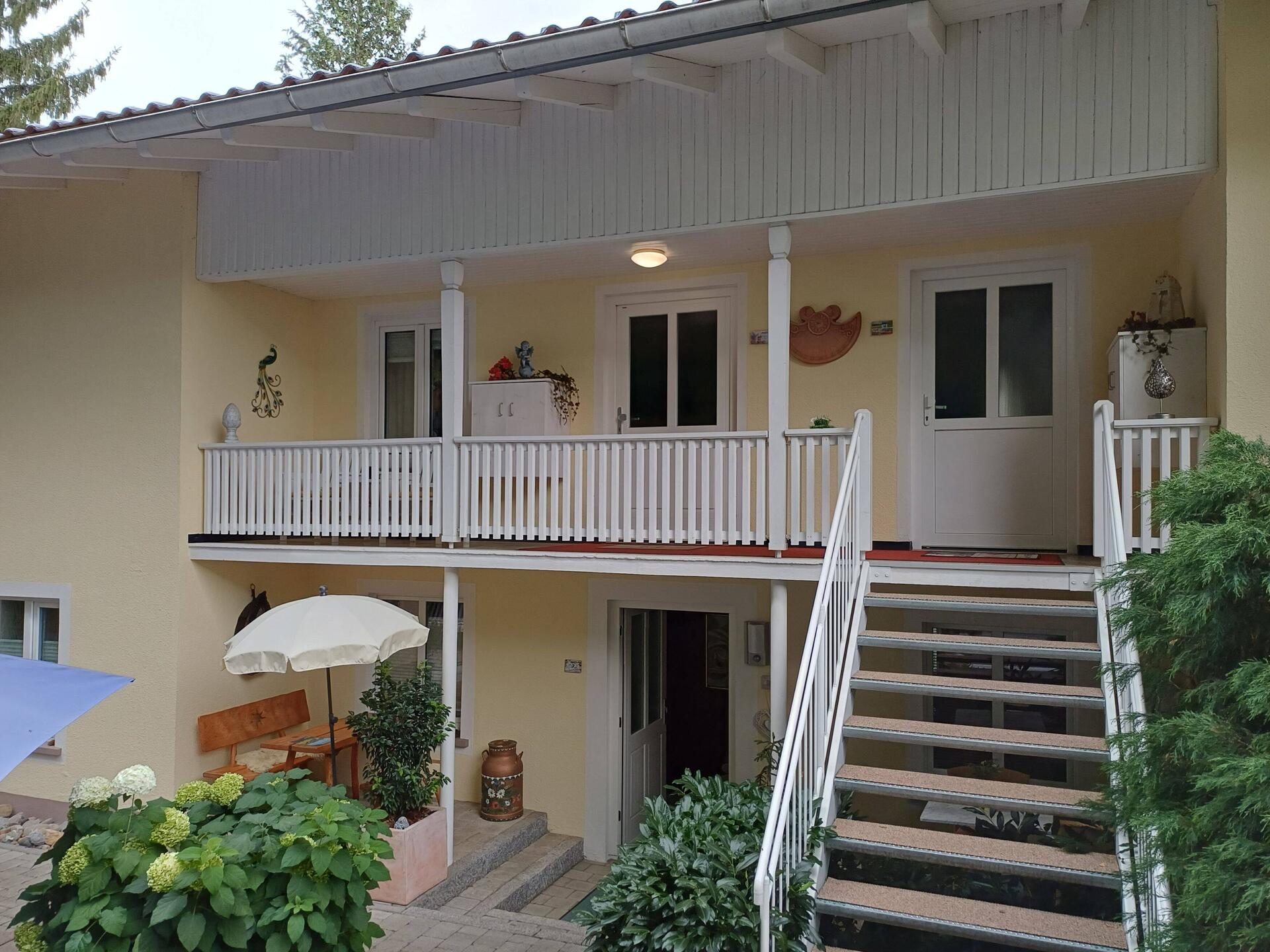 Unten rechts ist unsere Ferienwohnung