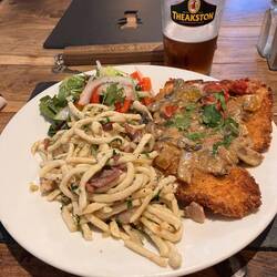 Hunter Schnitzel 😂😉😋
