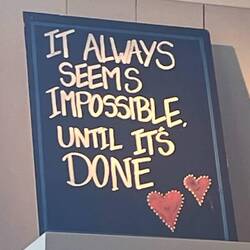 Our inspiration for the day