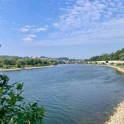 Wieder einmal an der Donau, kurz vor Passau