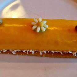 TARTELETTE À LA MANGUE - Mango-Tartelette mit Mangomousse
