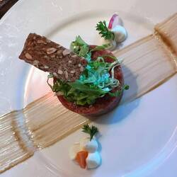 TARTARE DE BŒUF DU CHEF - Beef-Tartar nach Art des Chefs