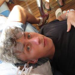 Petite sieste dans le ferry
