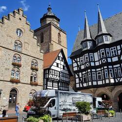 Der schöne Alsfelder Marktplatz