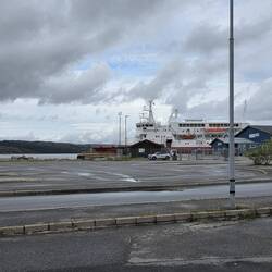Vor unserem Traumplatz mussten wir noch in Kirkenes einiges erledigen, stoppen, entsorgen, etc.