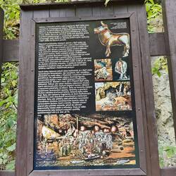 The bronze bull they found in the cave