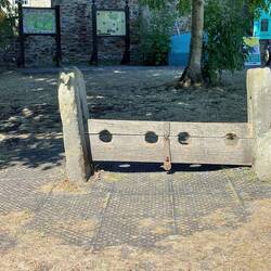 Eyam; The stocks