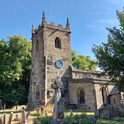 Eyam Church (dedicated to St Lawrence)