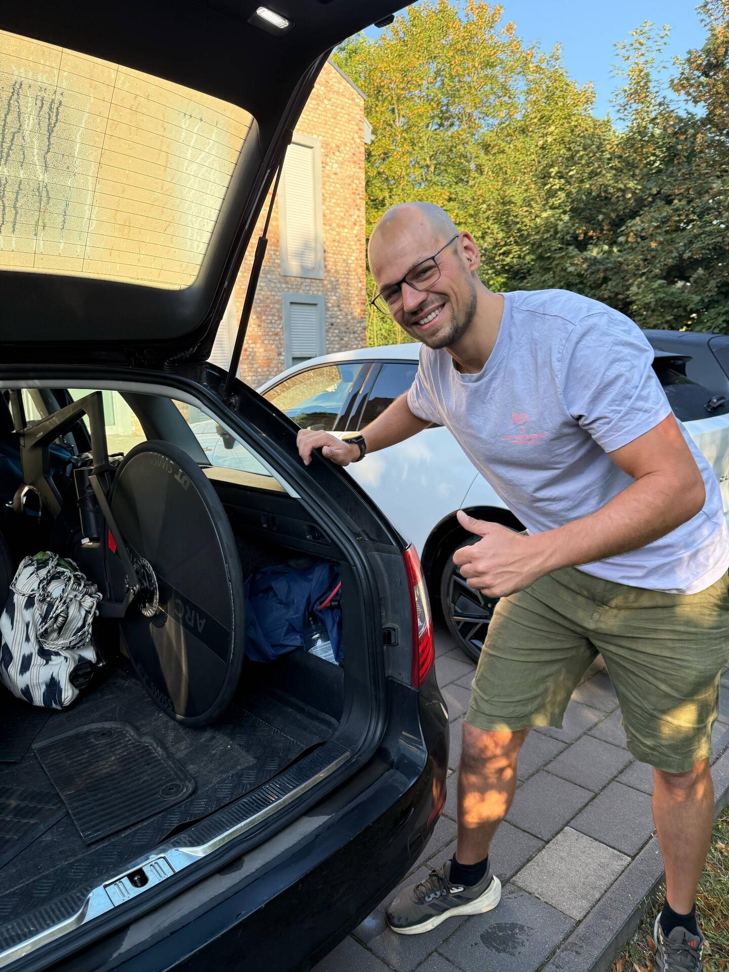 Tobys Bike sicher im Auto 👍