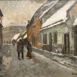 "A Street in Kristiania" (1900-01) ... Kode Art Permanenten — Bergen, Norway.