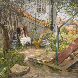 "Summer Day" (1881) ... Kode Art Permanenten — Bergen, Norway.