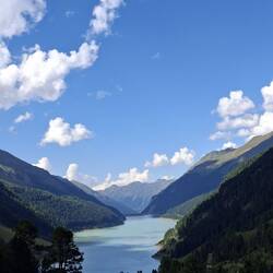 Dahinter der Stausee👍