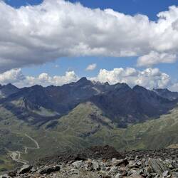 Jetzt geht's abwärts ins Kaunertal