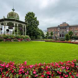 The Music Pavilion and Permanenten ... Byparken — Bergen, Norway.