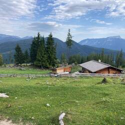 Stubenalm nach ca 450 Hm