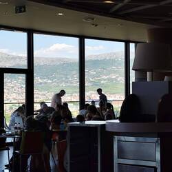 La vue du McDo