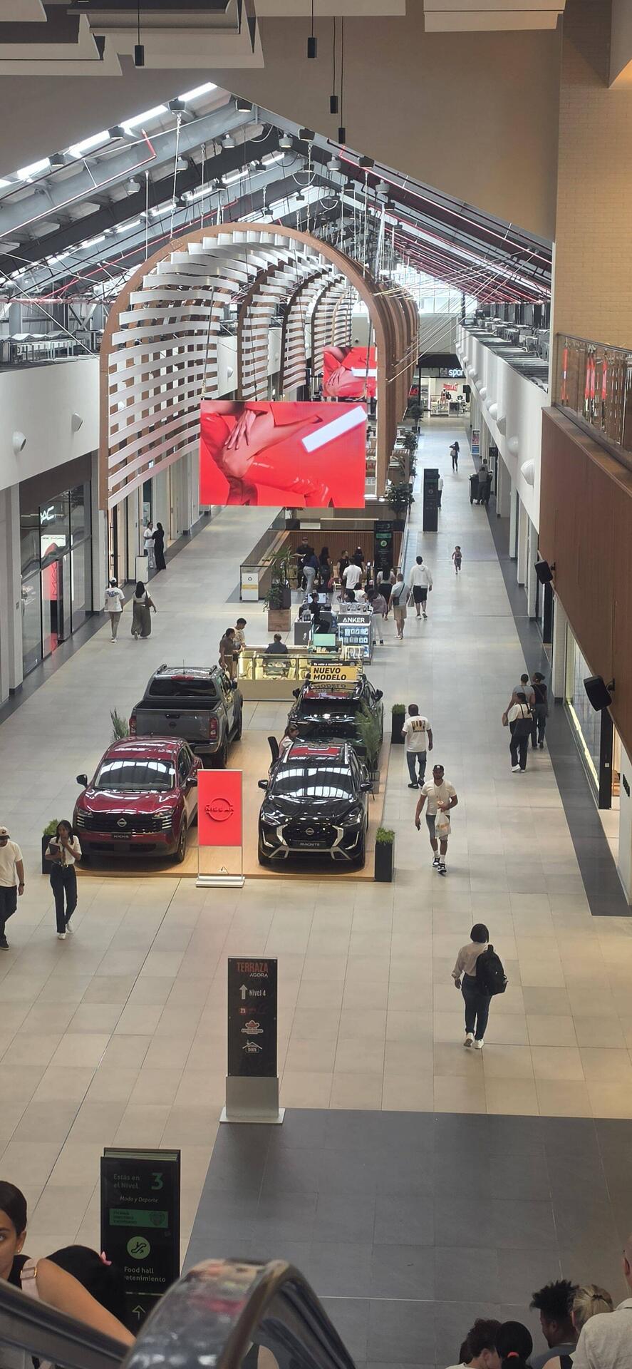 Das neue Shopping Center in Santiago