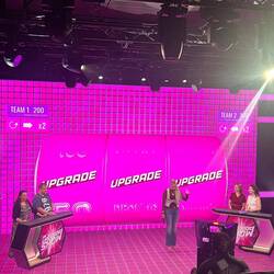 Zu Besuch bei der TV-Show "Die Upgrade Show" im Studio X