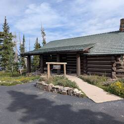 One of the early settlers cabin
