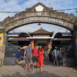 Arrived at the market