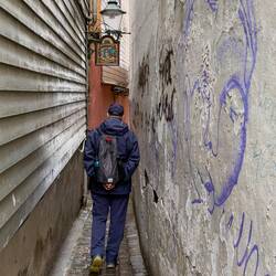 Can you say narrow? — Bergen, Norway.