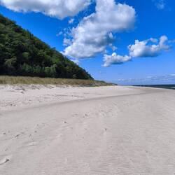 Viel Strand, und keiner ist da