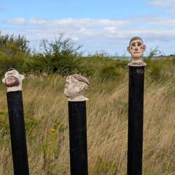 Kunst am Strand