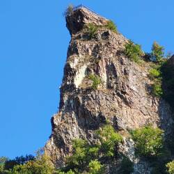 ...mit Aussichtskanzel!