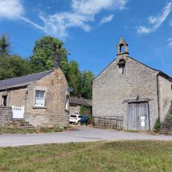 Calver; The Old School House at Stocking Farm was a day school for Calver Mill worker"s children