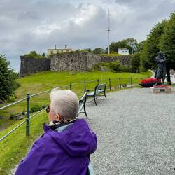 Enjoying the views near Frederiksberg Fortress ... Nordnes — Bergen, Norway.