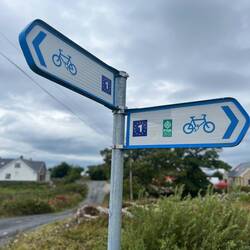 L'eurovélo 1 avec qui nous allons flirter