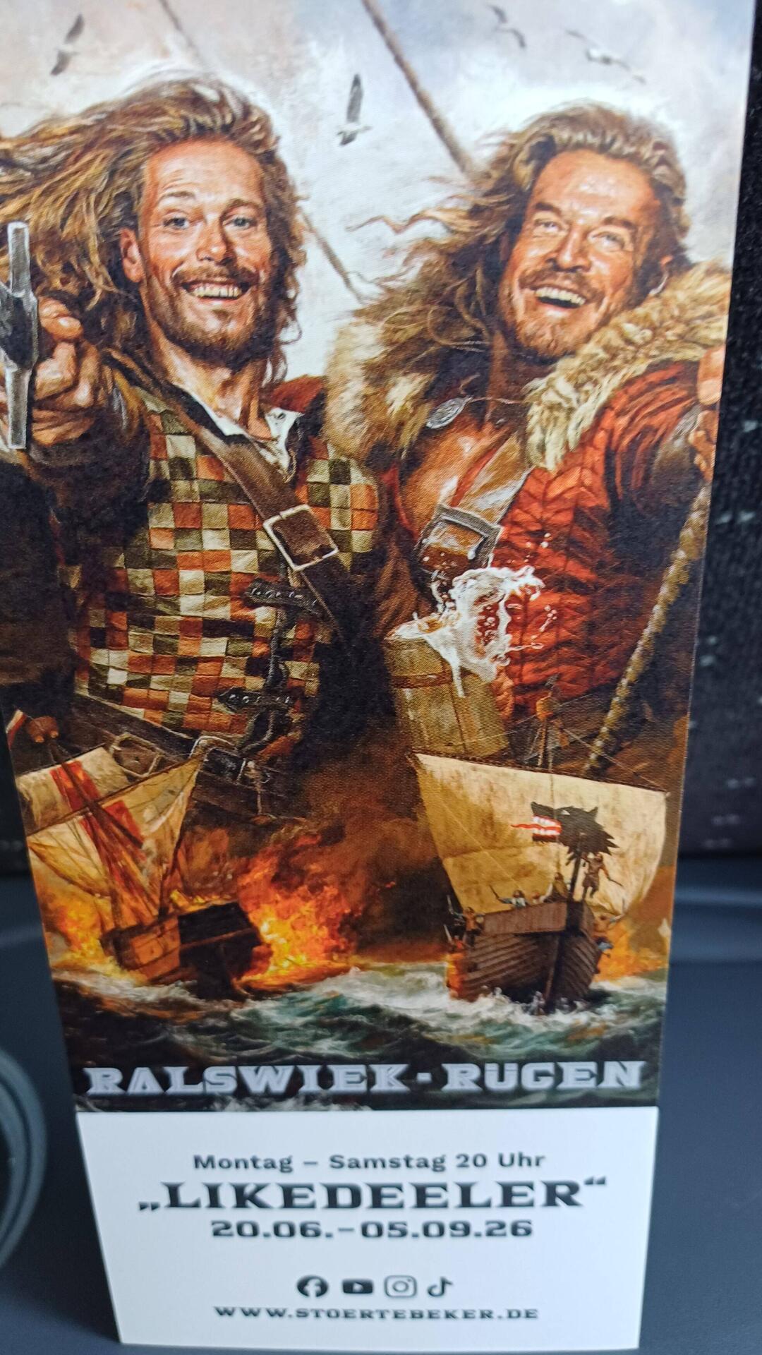 Am Abend die Abenteuer des Piraten