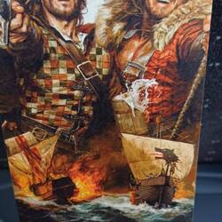 Am Abend die Abenteuer des Piraten