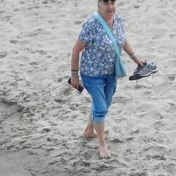 Heidi hat das Wasser probiert und für gut empfunden