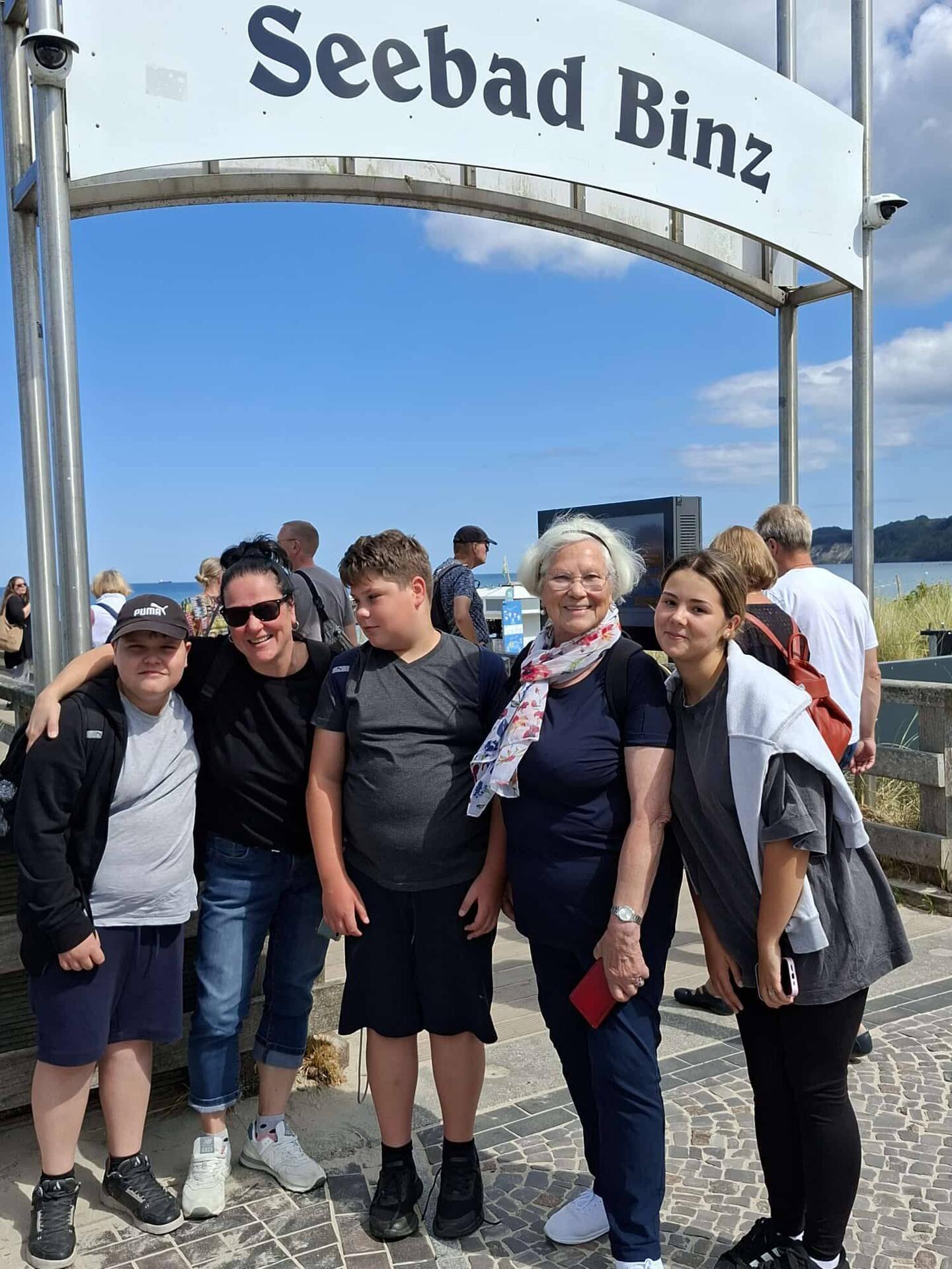 Die Reisenden Familienmitglieder