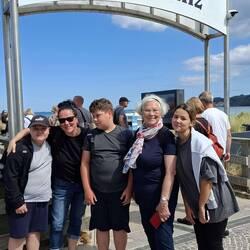 Die Reisenden Familienmitglieder